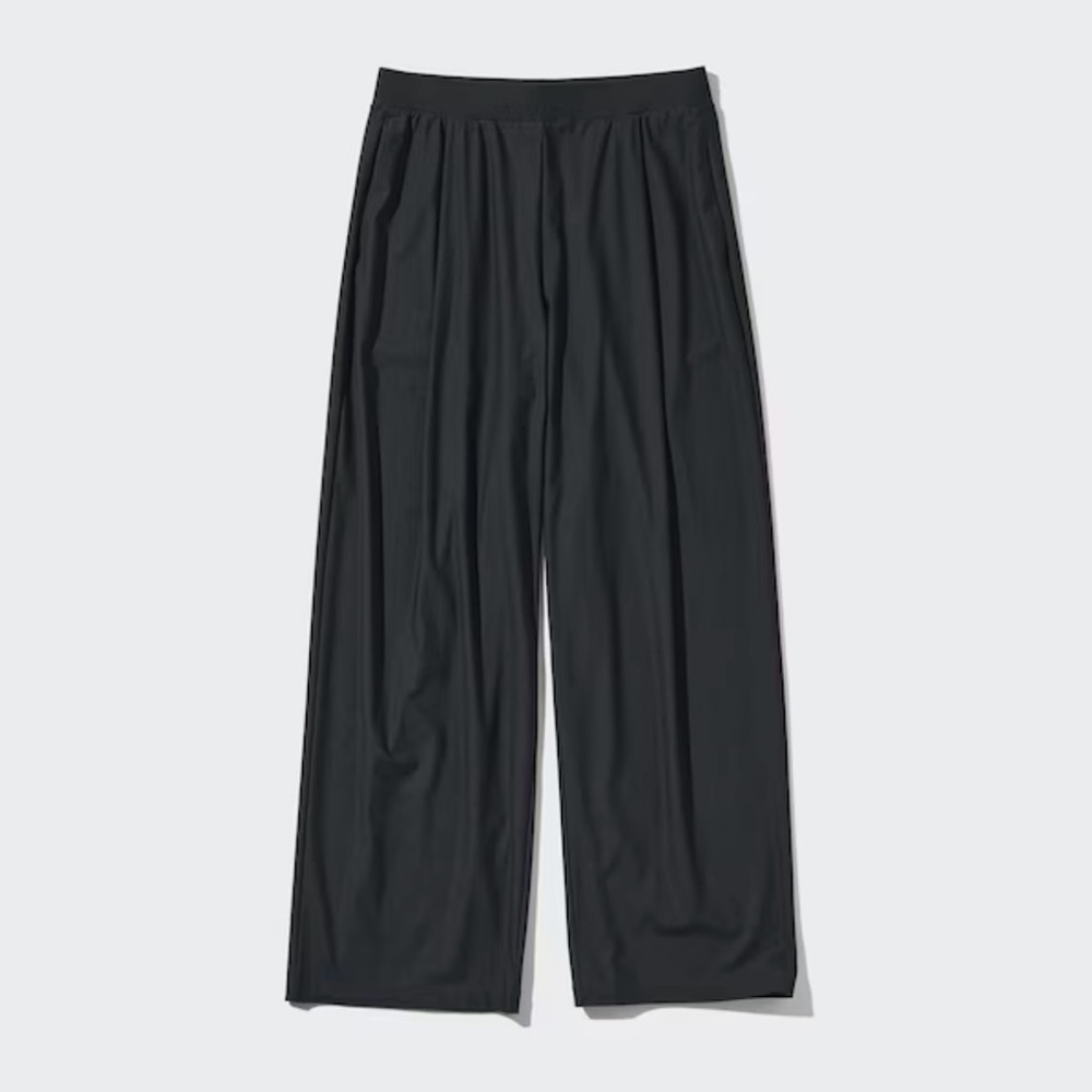 Black Wide-Leg Pants